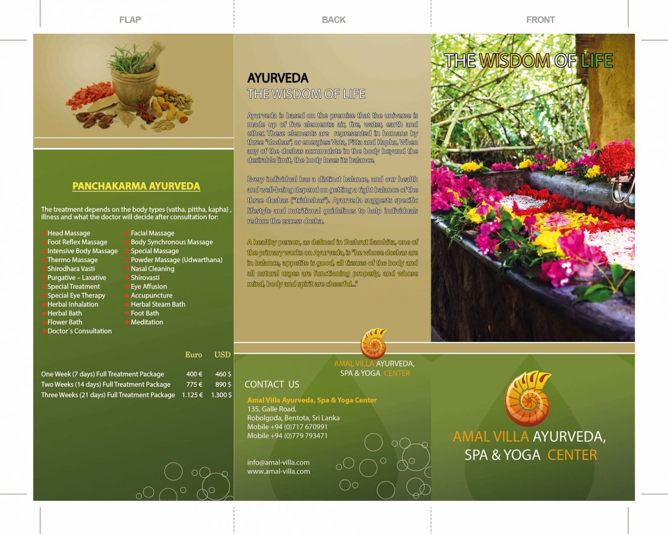 Ayurveda Amal Villa Amal Restaurant Amal Beach Amal Ayurvedic Center & SPA